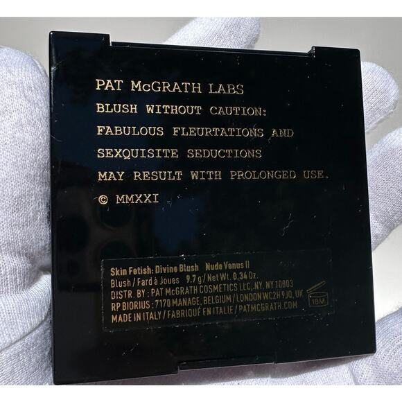 Pat McGrath Labs Skin Fetish: Divine Blush Nude Venus II Powder Compact Ltd Ed - Picture 5 of 11